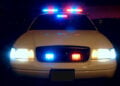 Police Car Lights — Stock Image