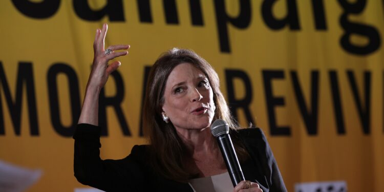 1-on-1: Pres. candidate Marianne Williamson