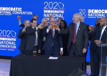 Watch: A little beer spilled on MKE2020 deal