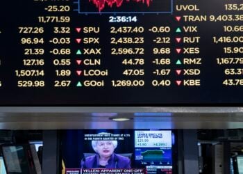 Volatility continues on Wall Street
