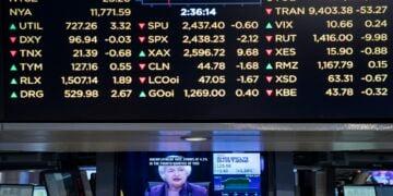 Volatility continues on Wall Street