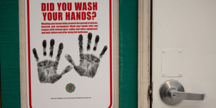 As fears over coronavirus rise, emphasis remains on hand washing