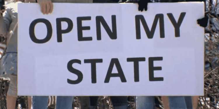 Wisconsinites protesting Governor Tony Evers ‘Safer at Home’ extension [PHOTOS]