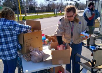 Germantown Cub and Boy Scouts host food drive for community members in-need [PHOTOS]