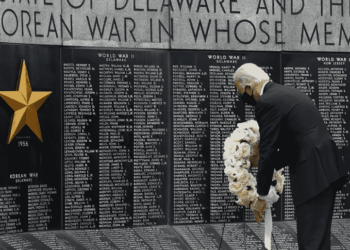 Biden Makes first in-person appearance in more Than 2 Months, honoring veterans