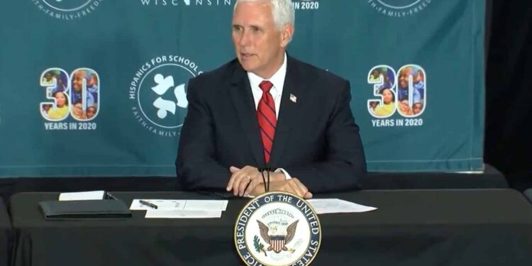 Vice President Pence talks at campaign, school choice events in Waukesha County