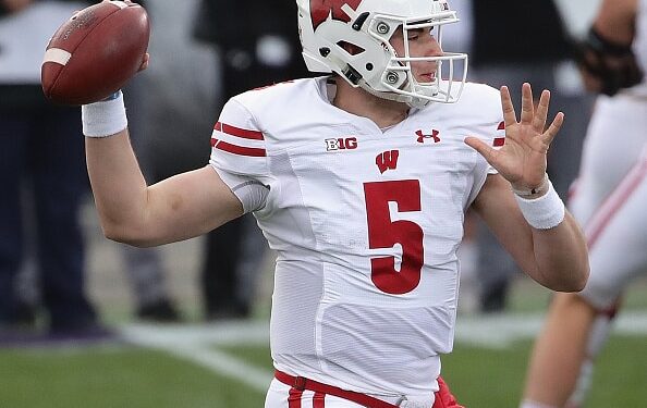 Badgers fall to Indiana 14-6, snapping 10-game winning streak against the Hoosiers