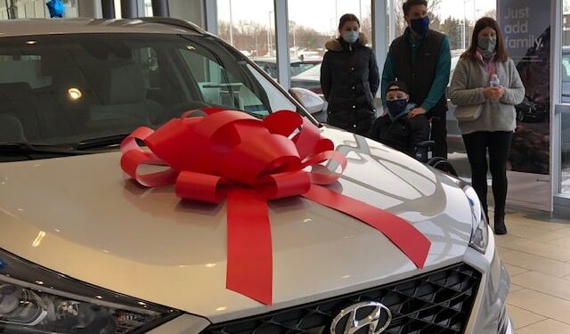 Family hit hard by the pandemic wins vehicle giveaway from International Autos Group