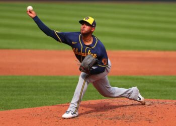 Freddy Peralta will begin the season in the Brewers starting rotation