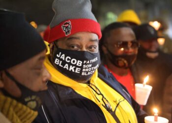 Three men arrested for disorderly conduct after Kenosha protest outside of police headquarters