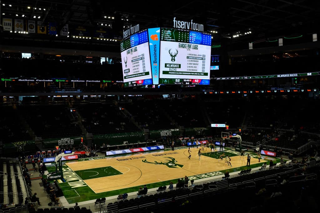 The Fiserv Forum is pretty amazing. This pic is from their