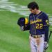 Yelich heading back to 10-day IL with lower back strain, Tyrone Taylor called up