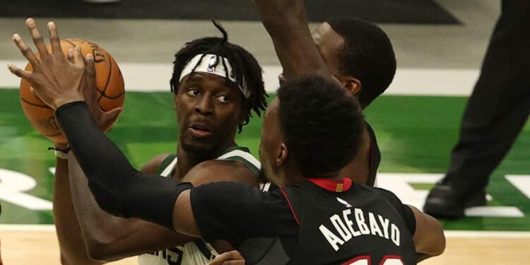 Bucks win final home game of regular season 122-108 over Miami, will finish season in Chicago Sunday