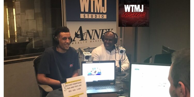 Patrick Baldwin Jr & Coach Pat Baldwin on WTMJ Nights w/ Scott Warras