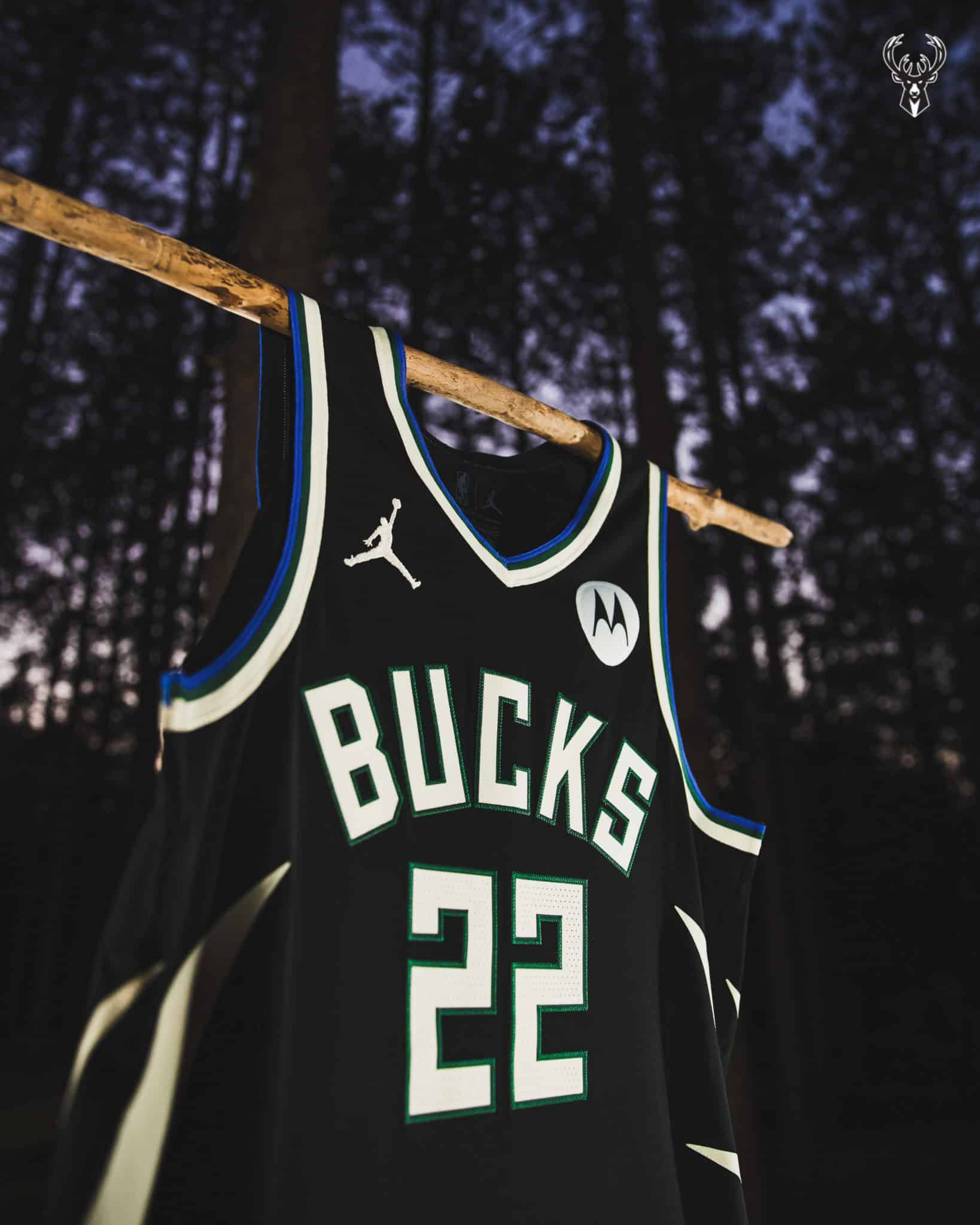 Milwaukee Bucks 2022-23 Fear The Deer Statement Edition Uniform — UNISWAG