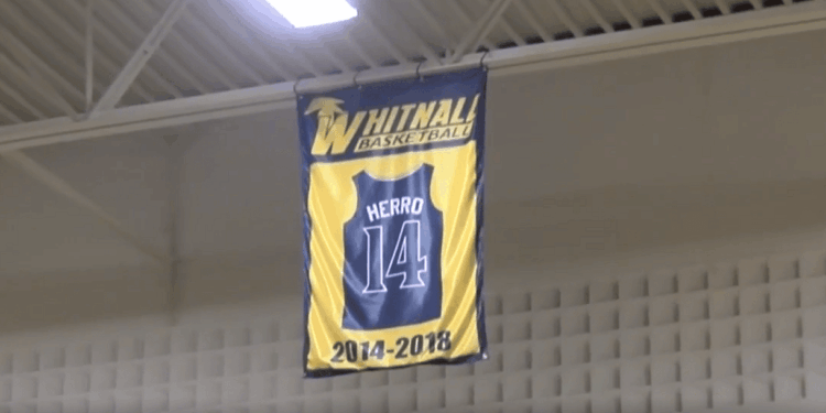 Hoops hero Herro returns home for jersey retirement