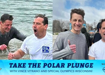 WTMJ Cares: WMN’s Vitrano & Bilstad take the Polar Plunge for Special Olympics Wisconsin