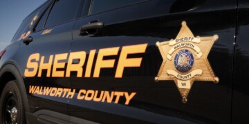 A Walworth County Sheriff's Office squad car.
