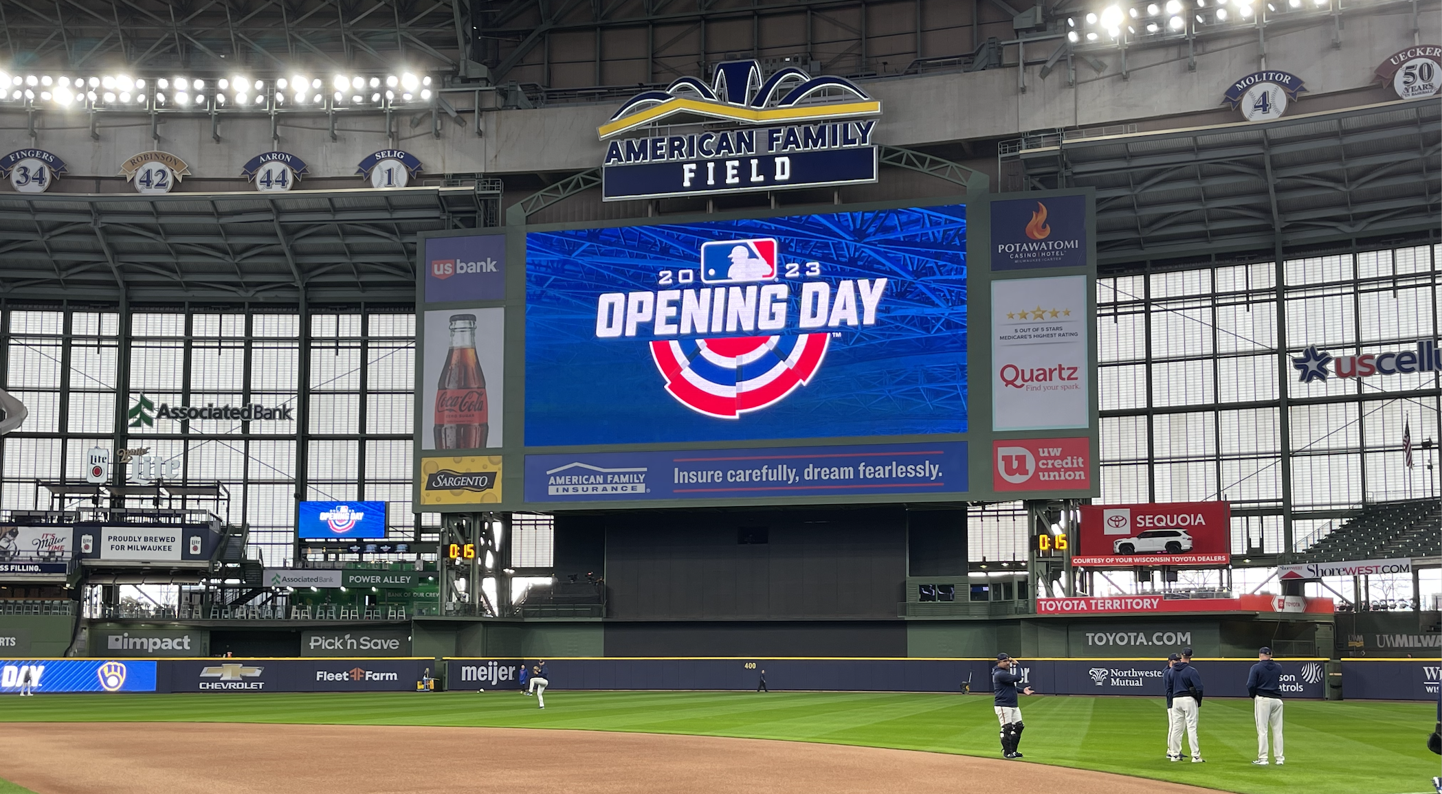Uecker on Home Opener: 'It is a big day for me' - WTMJ