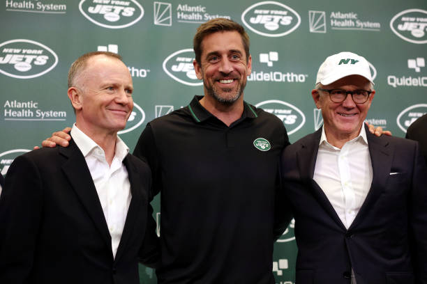 Woody Johnson thanks Christopher Johnson as he returns as Jets owner