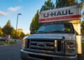 A U-Haul truck