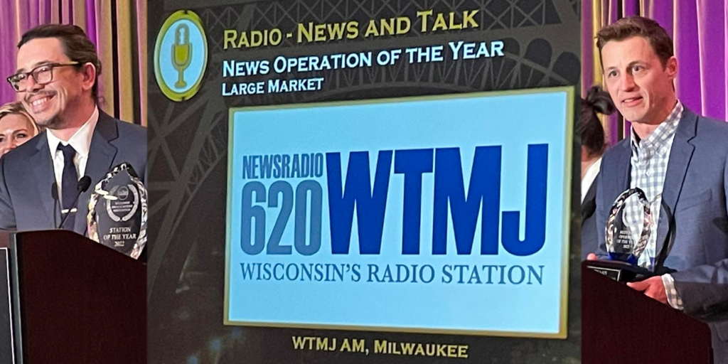 WTMJ wins 24 WBA awards, 2022 Station of the Year WTMJ