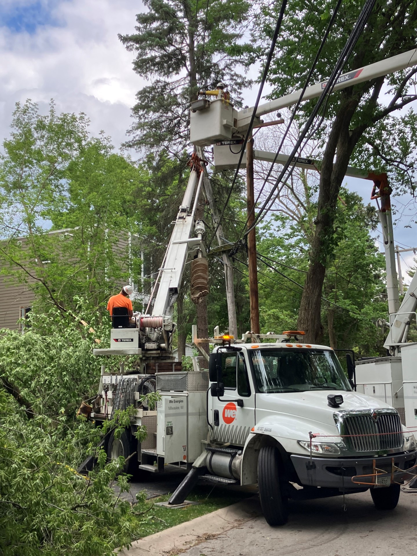 Some We Energies customers in Deerfield still without power