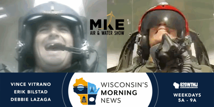 WATCH: Vitrano & Bilstad reflect on flights with Blue Angels & Thunderbirds ahead of ’23 MKE Air & Water Show