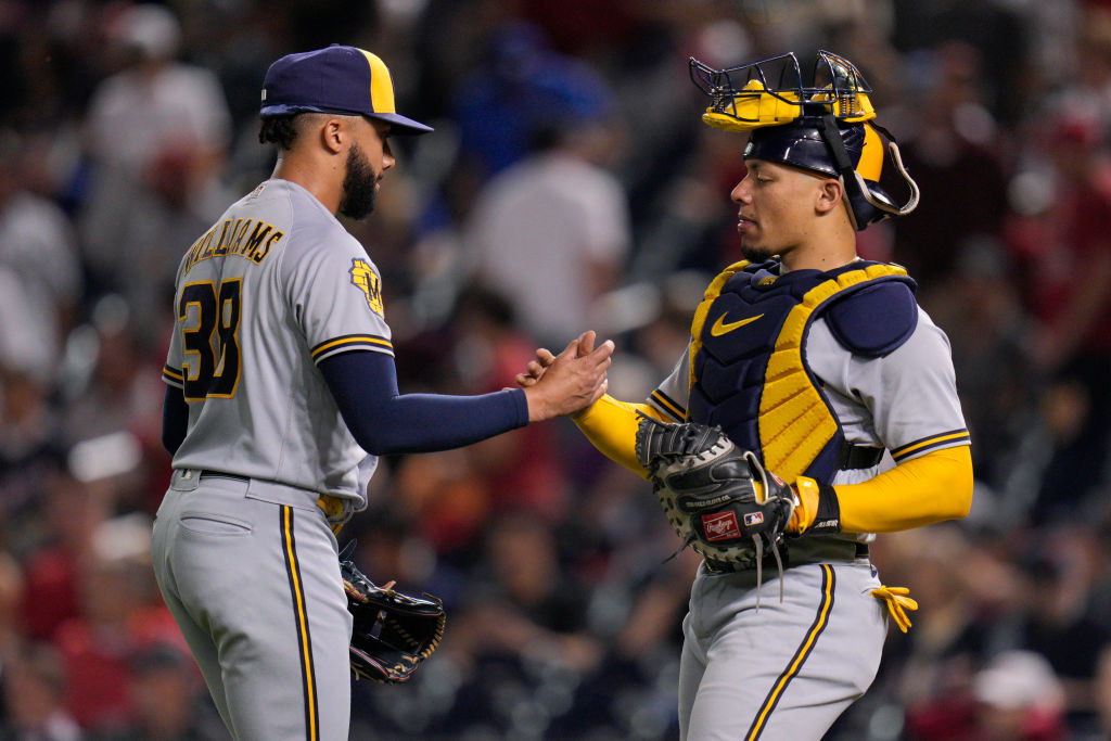 File:Starlin Castro and Willy Adames Smiling Together at Second Base from  Nationals vs. Brewers at Nationals Park, May 30th, 2021 (All-Pro Reels  Photography) (51221936038).jpg - Wikimedia Commons