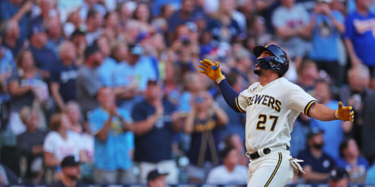 Crazy eights! Brewers draw their win streak to four following a 7-3 win over Minnesota