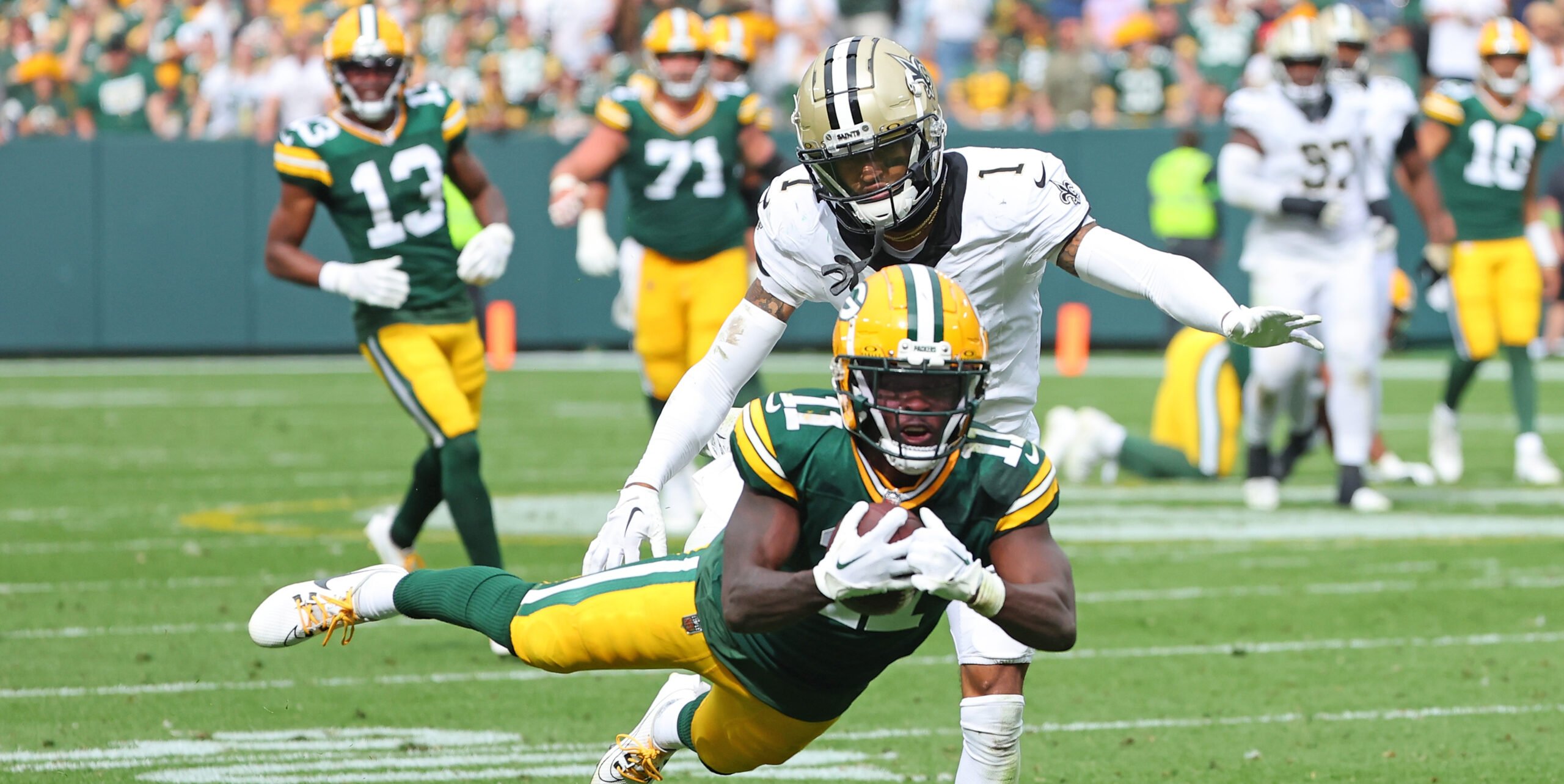 Packers: Young talent developed in comeback over Saints - WTMJ