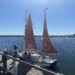 Anti-war sailboat comes to town, draws veterans group