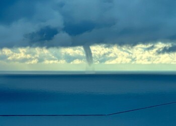 VIDEO: Waterspout captured near Milwaukee over Lake Michigan