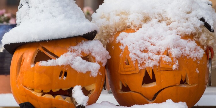 A snowy Halloween: Find out how much will come down