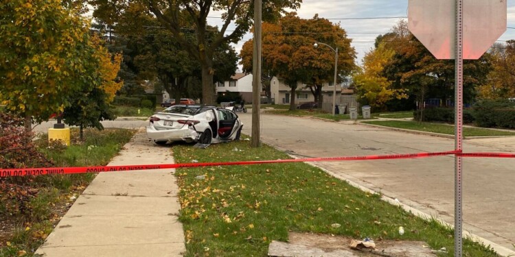 12-year-old killed in a car crash in Milwaukee Saturday