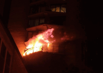 One person critically injured after a Milwaukee high-rise apartment fire