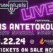 Thanasis brings Giannis and “Thanalysis Live” to Potawatomi Casino Hotel.