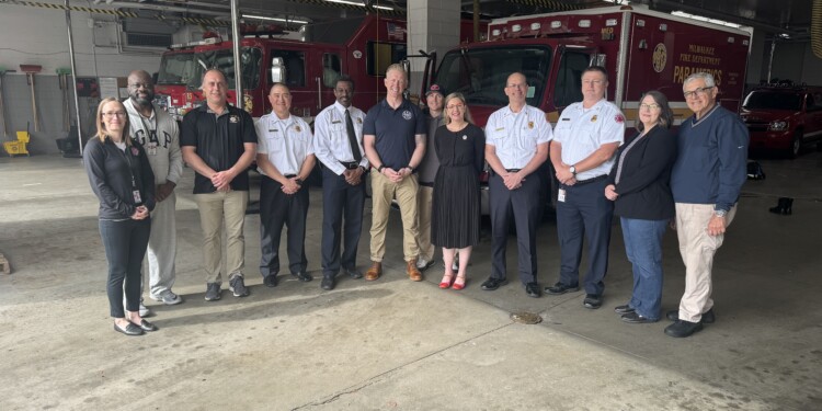 Milwaukee Fire Department announcing new mental health resources with Ignite the Spirit