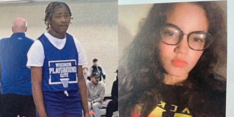 Olivia Gee (left) and Chloe-Therese Henderson (right).