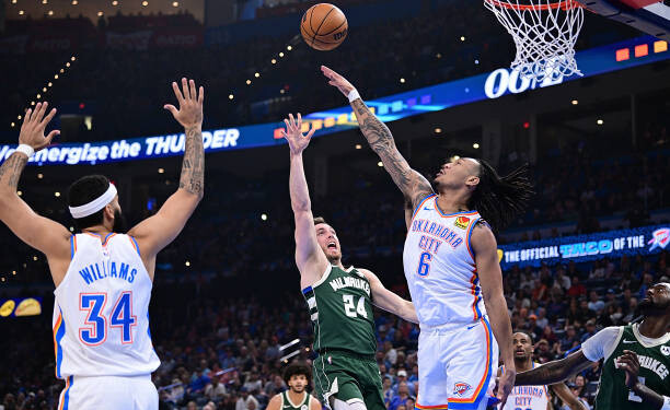 Bucks In 6 Minutes: Shorthanded Bucks fall short in 125-107 loss to Thunder (4/12/24)