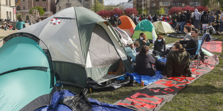 College protests are ‘an April tradition’