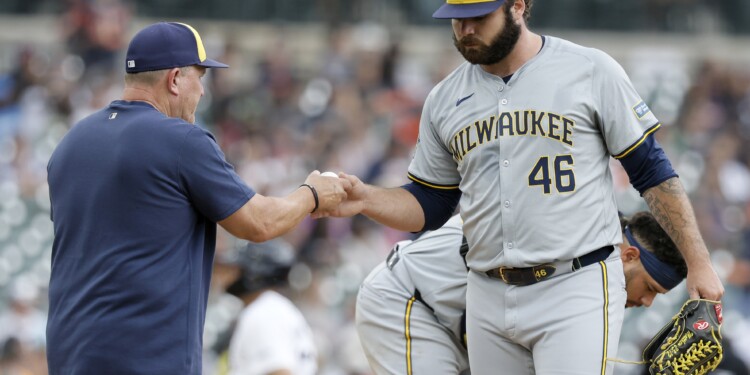 Brewers can’t complete sweep, fall to Tigers 10-2
