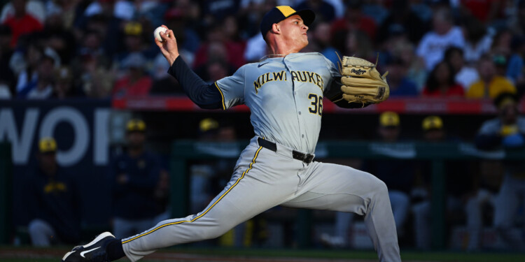 Sal Frelick robs Taylor Ward of a tying home run to end the Brewers’ 6-3 win over the Angels