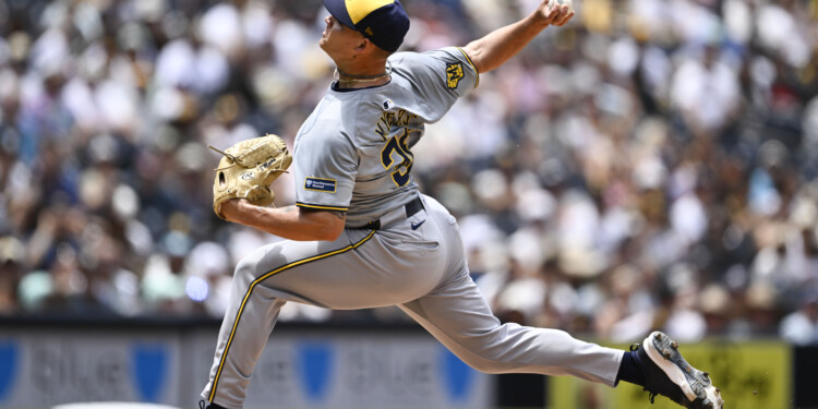 Brewers avoid the sweep, beat the Padres 6-2