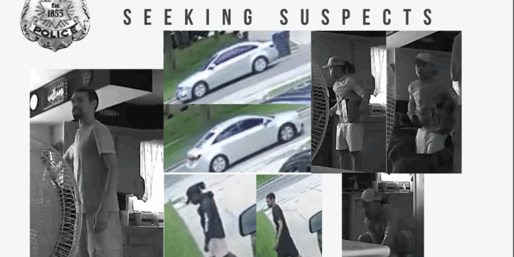 Searching for armed robbery suspects in Milwaukee