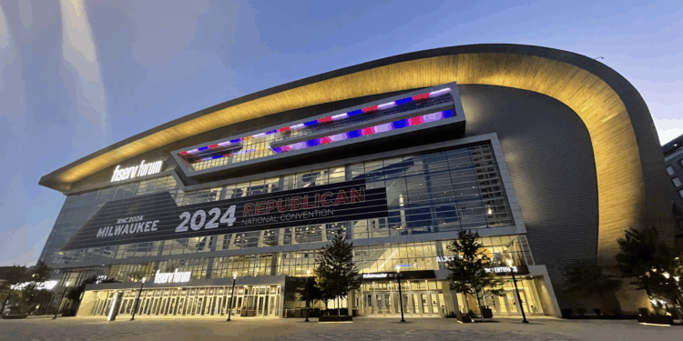 Fiserv Forum 2024 RNC Downtown Milwaukee 2