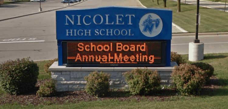 Investigation into alleged relationship between an employee and student at Nicolet Union High School