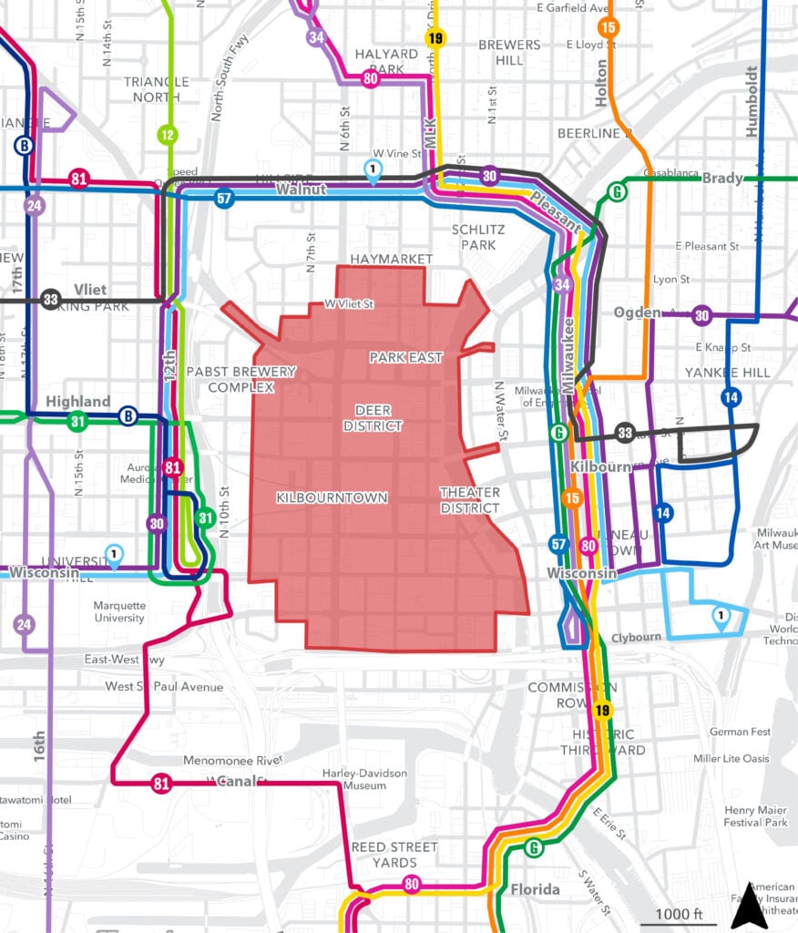 MCTS releases RNC route detour map - WTMJ