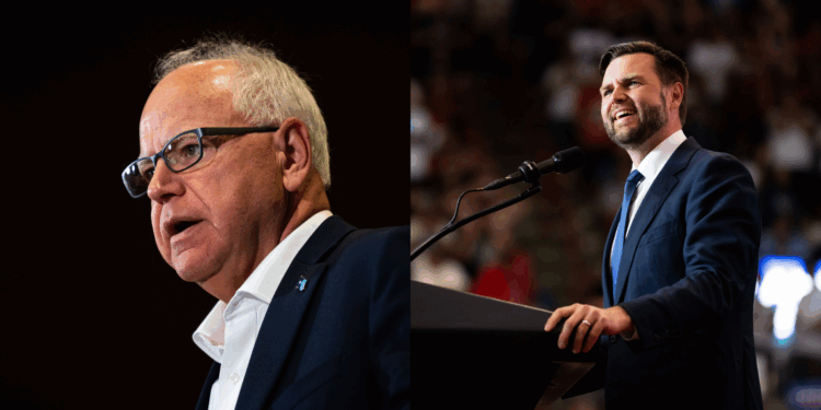 Vance and Walz agree to a vice presidential debate on October 1st hosted by CBS News