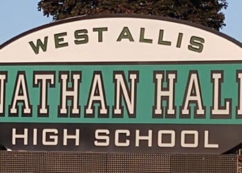 Nathan Hale High School in West Allis